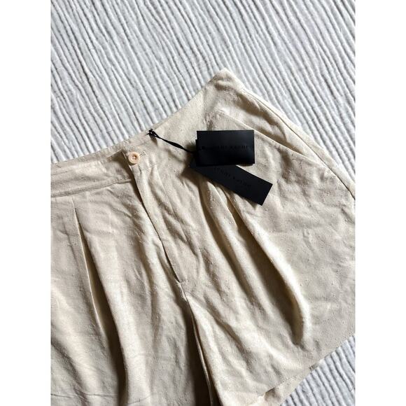 NWT Jenni Kayne Silk Pleated Short - Picture 4 of 8